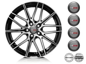 Wheel Badge Sport Premium Domed Racing Style